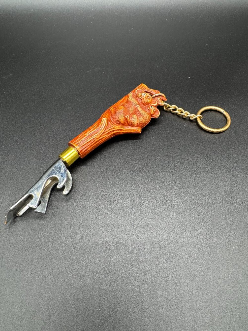 Vintage Bar Bottle Opener Australia Koala Collectible Souvenir